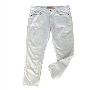 Big Star Billie Slouchy Skinny jeans in white size 31